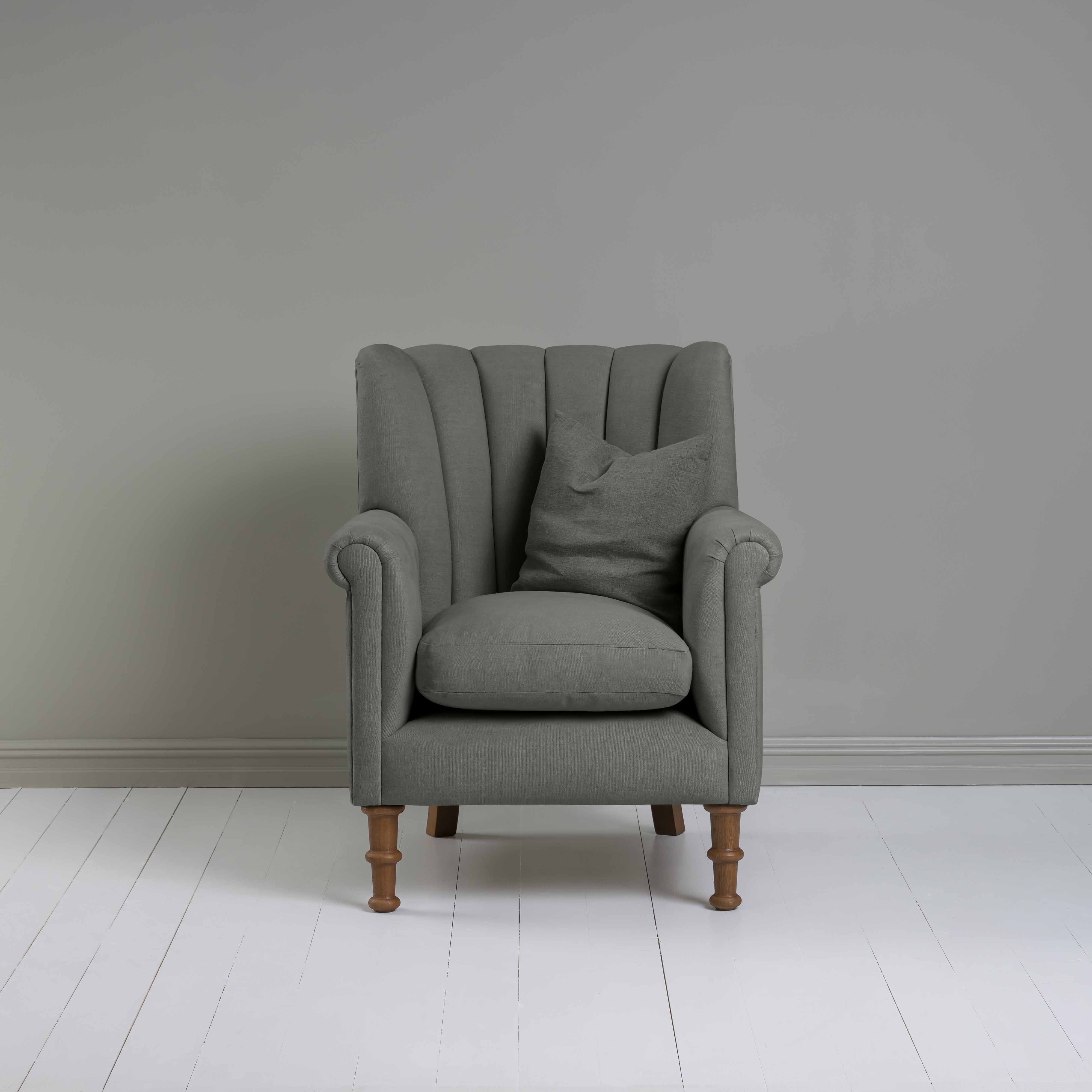  Time Out Armchair in Laidback Linen Shadow 