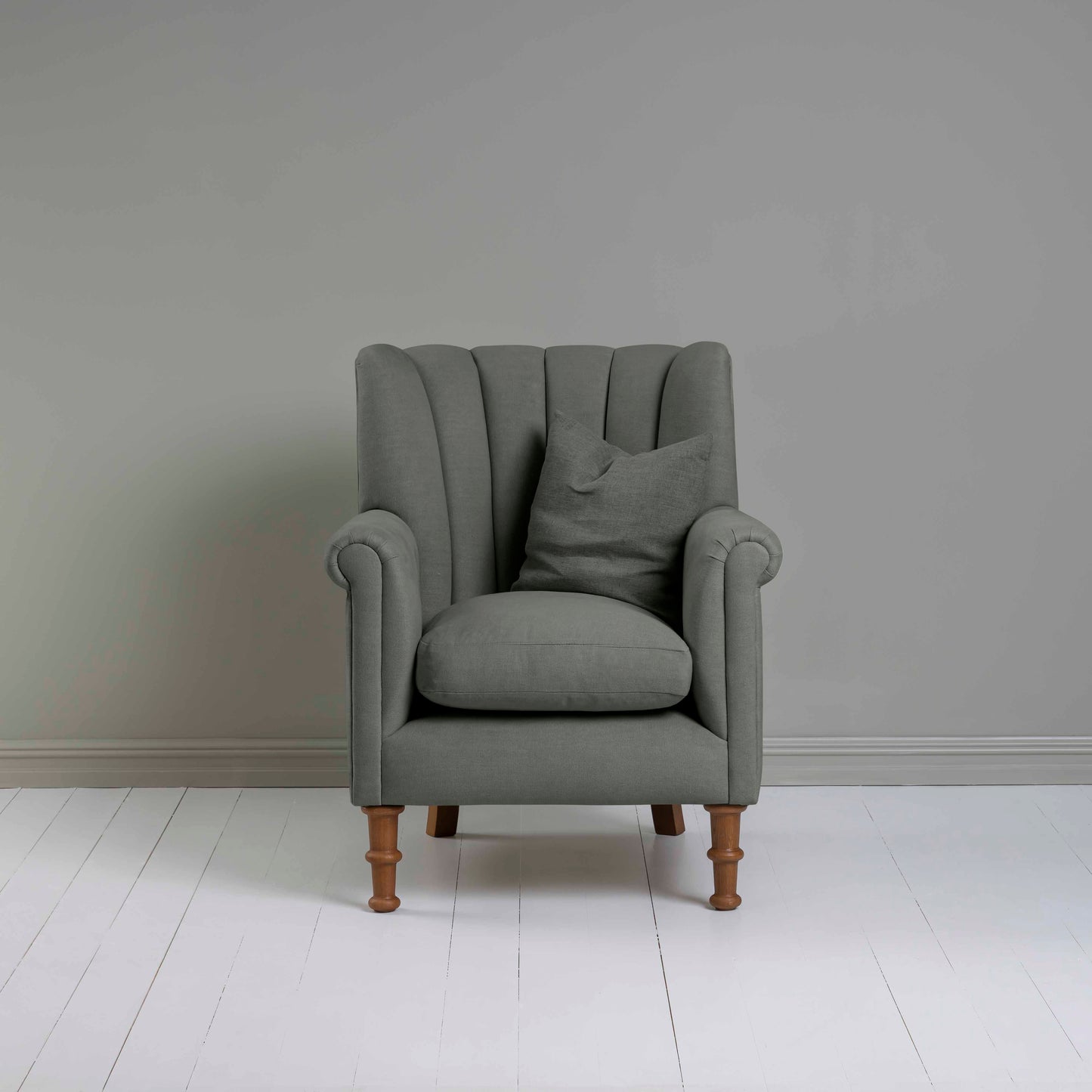 Time Out Armchair in Laidback Linen Shadow