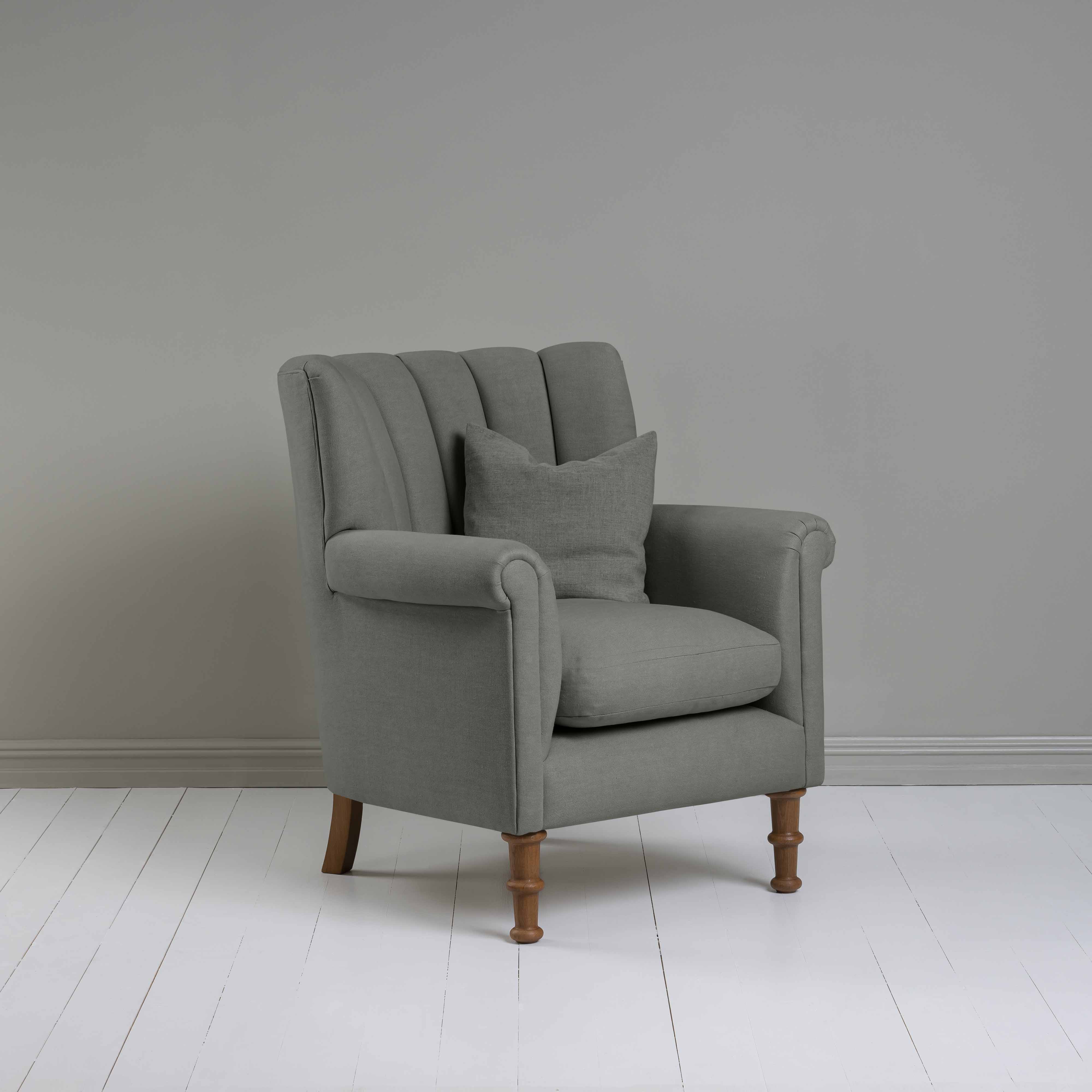  Time Out Armchair in Laidback Linen Shadow 