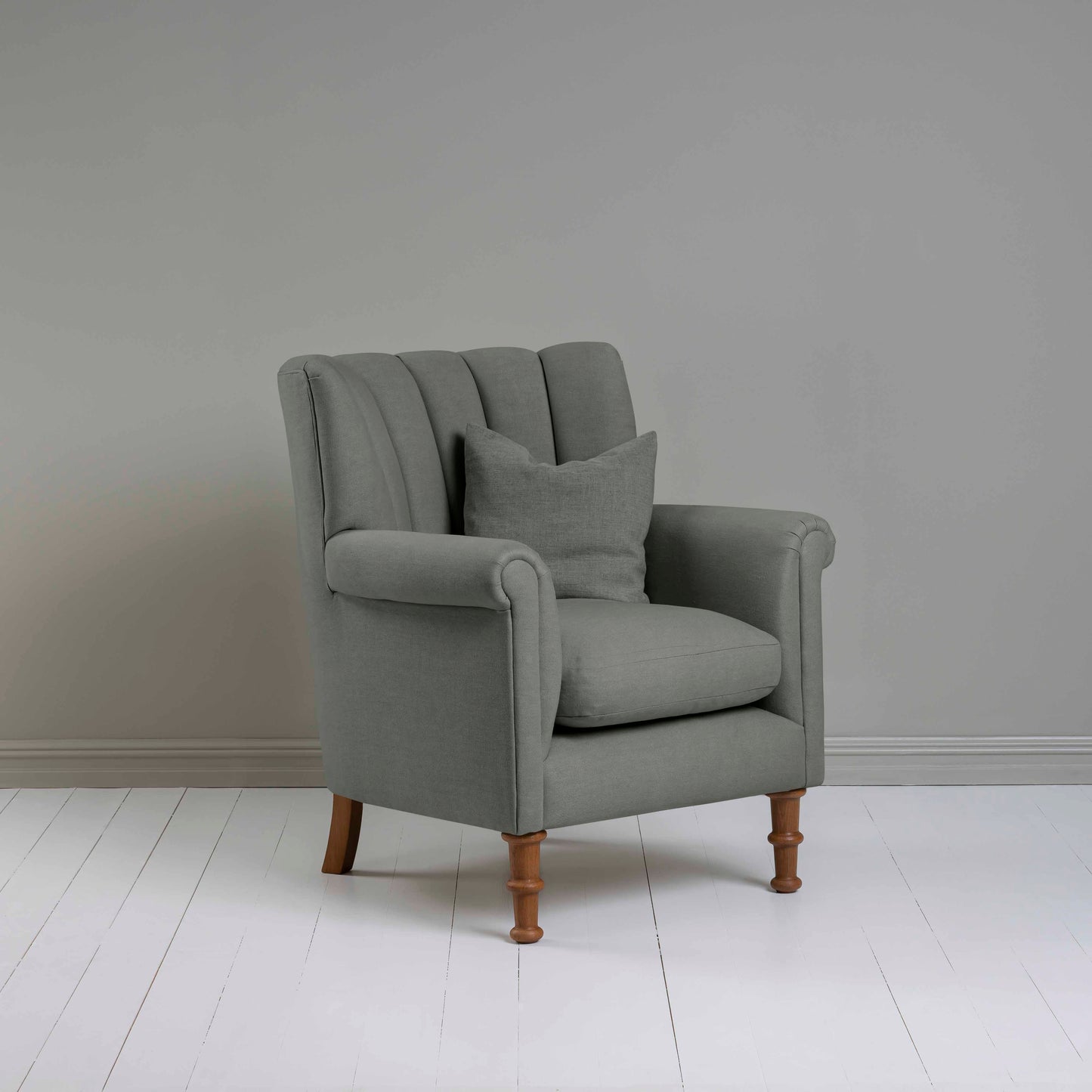 Time Out Armchair in Laidback Linen Shadow