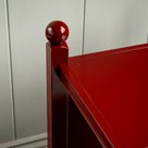  Slumber Bedside Table, Berry Red 