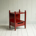 image of Slumber Bedside Table, Berry Red