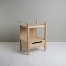  Slumber Bedside Table With Drawer, Raw Unfinished - By NiX 