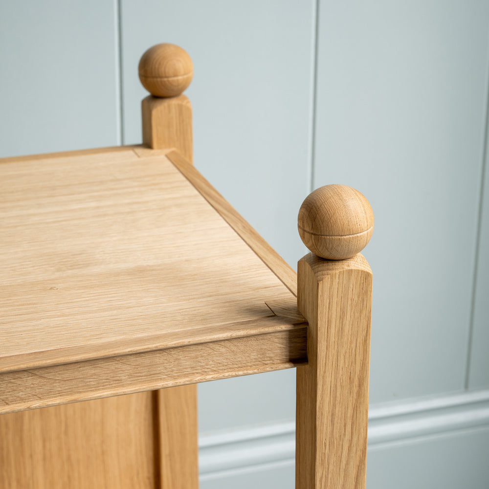 Slumber Bedside Table, Oiled Oak