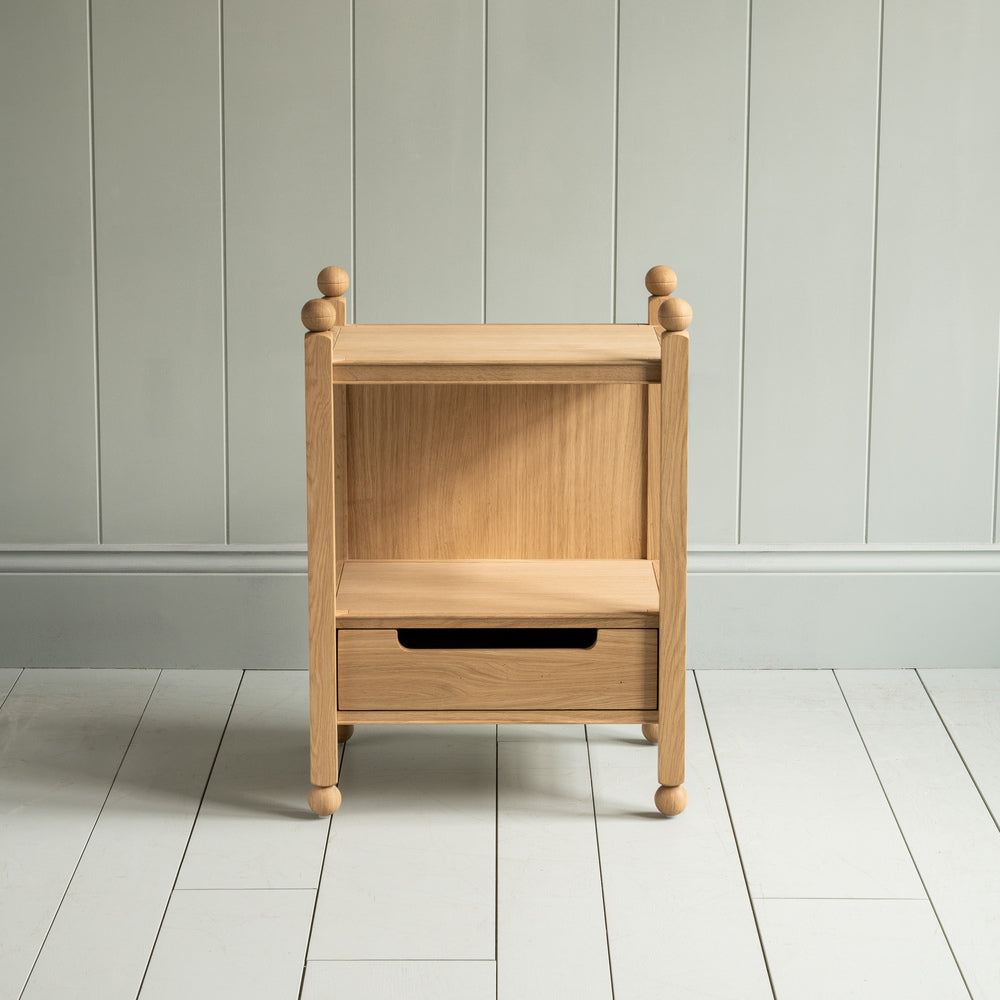  Slumber Bedside Table, Oiled Oak 