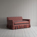 image of Curtain Call Big Love Seat in Regatta Cotton, Flame