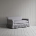 image of Curtain Call Big Love Seat in Ticking Cotton, Blue Brown