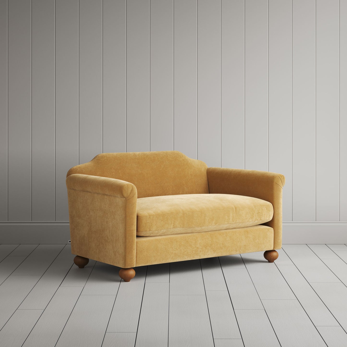 Dolittle BIG LOVE Seat in Classic Corduroy Wheat - Nicola Harding Interiors
