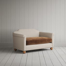 Dolittle BIG LOVE Seat in Laidback Linen Dove Frame and Classic Corduroy Tobacco Seat