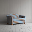 Dolittle Big Love Seat in Regatta Cotton, Blue