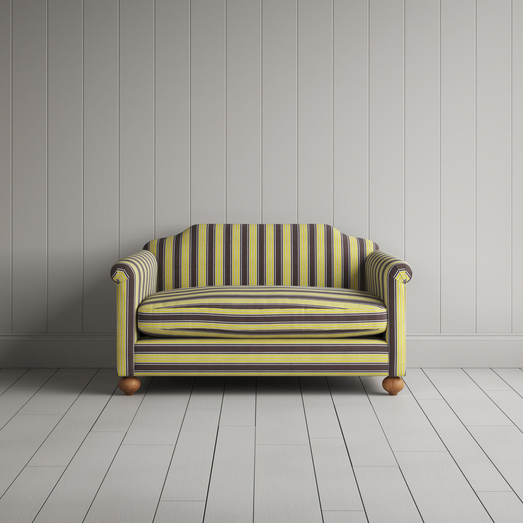  Dolittle Love Seat in Regatta Cotton, Custard 