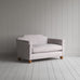image of Dolittle Big Love Seat in Ticking Cotton, Berry