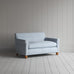 image of Idler Big Love Seat in Square Deal Cotton, Blue Brown