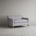 image of Idler Big Love Seat in Ticking Cotton, Blue Brown
