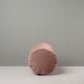 Bask Bolster Cushion in Intelligent Velvet, Dusky Pink