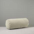  Bask Bolster Cushion in Intelligent Velvet, Moonstone - Nicola Harding 