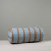 image of Bask Bolster Cushion in Regatta Cotton, Blue