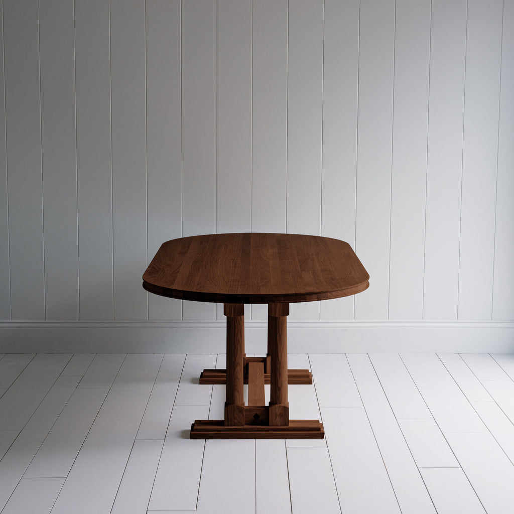  Tuck In Oval Dining Table in Oak 