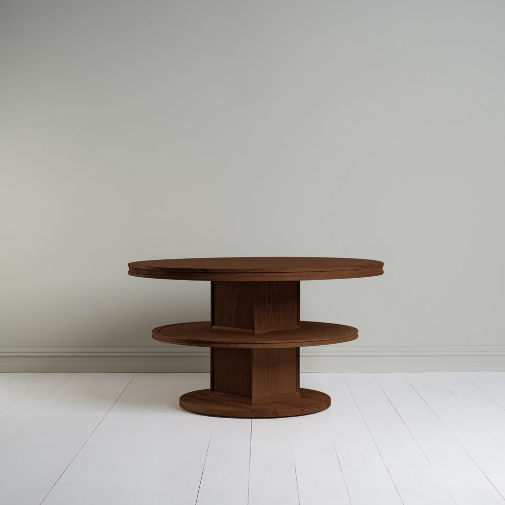  Natter Coffee Table, Smoky Stained Oak 