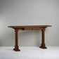 Keepsake Console Table, Smoky Stained Oak