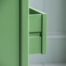  Shipshape Chest of Drawers, Sage Green With Opened Drawer Design - By NiX 