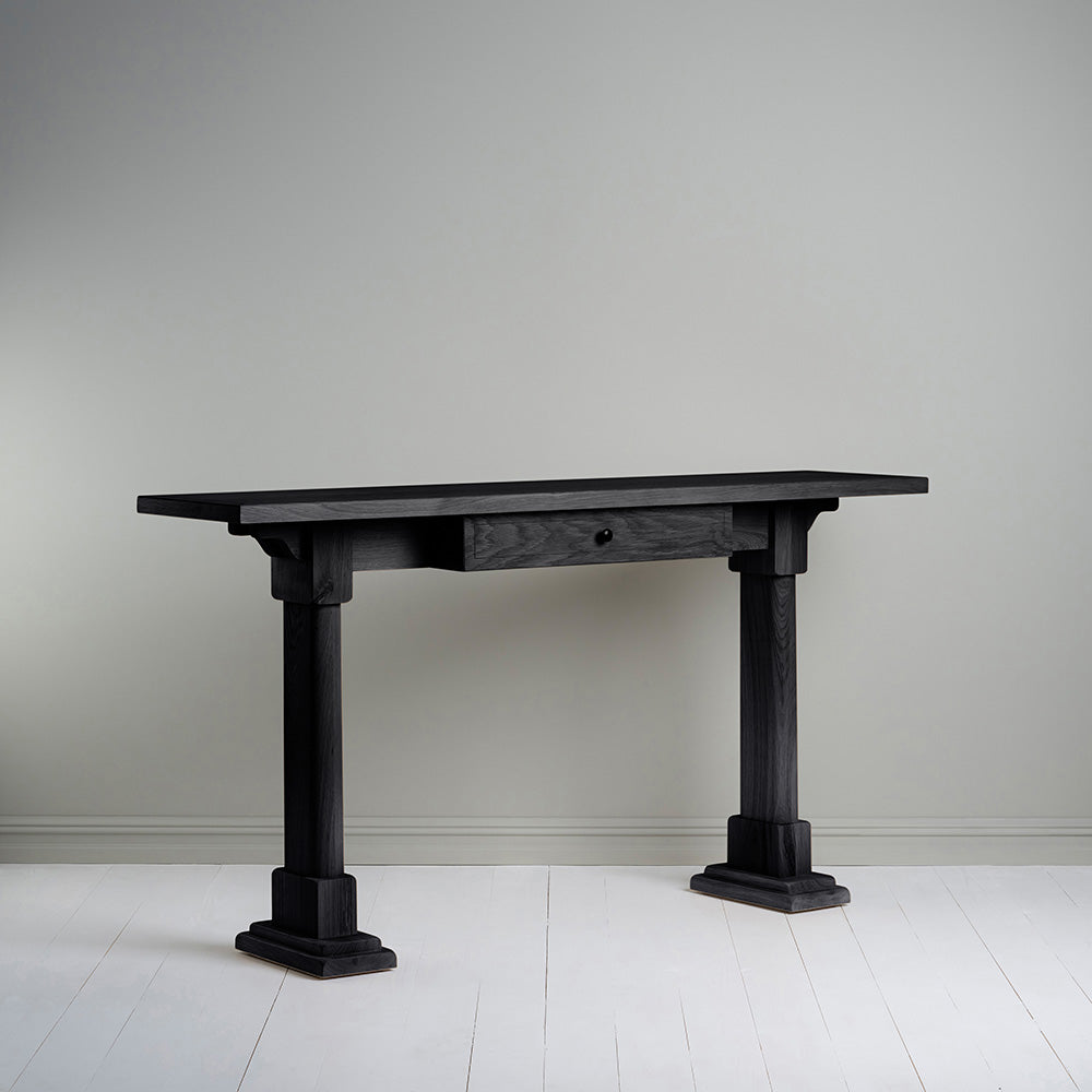 Keepsake Black Console Table With Drawer - Nicola Harding & Co.