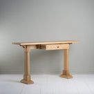  Keepsake Console Table, Oiled Oak With open drawer - Nicola Harding 