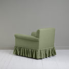  Curtain Call Armchair in Laidback Linen Moss Back View -NiX 