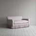image of Curtain Call 2 Seater Sofa in Ticking Cotton, Berry