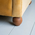  Idler Love Seat in Classic Corduroy Wheat 