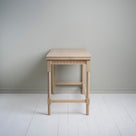  Scribble Desk, Oiled Oak, Side View - By NiX 