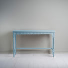  Front View of Sky Blue color Scribble Desk - NiX By Nicola Harding & Co. 