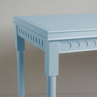  Edge Design Closeup of Sky Blue color Scribble Desk - By Nicola Harding & Co. 