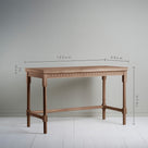  Scribble Desk, Smoky Stained Oak 