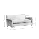  Idler 3 Seater Sofa Dimensions - By NiX  