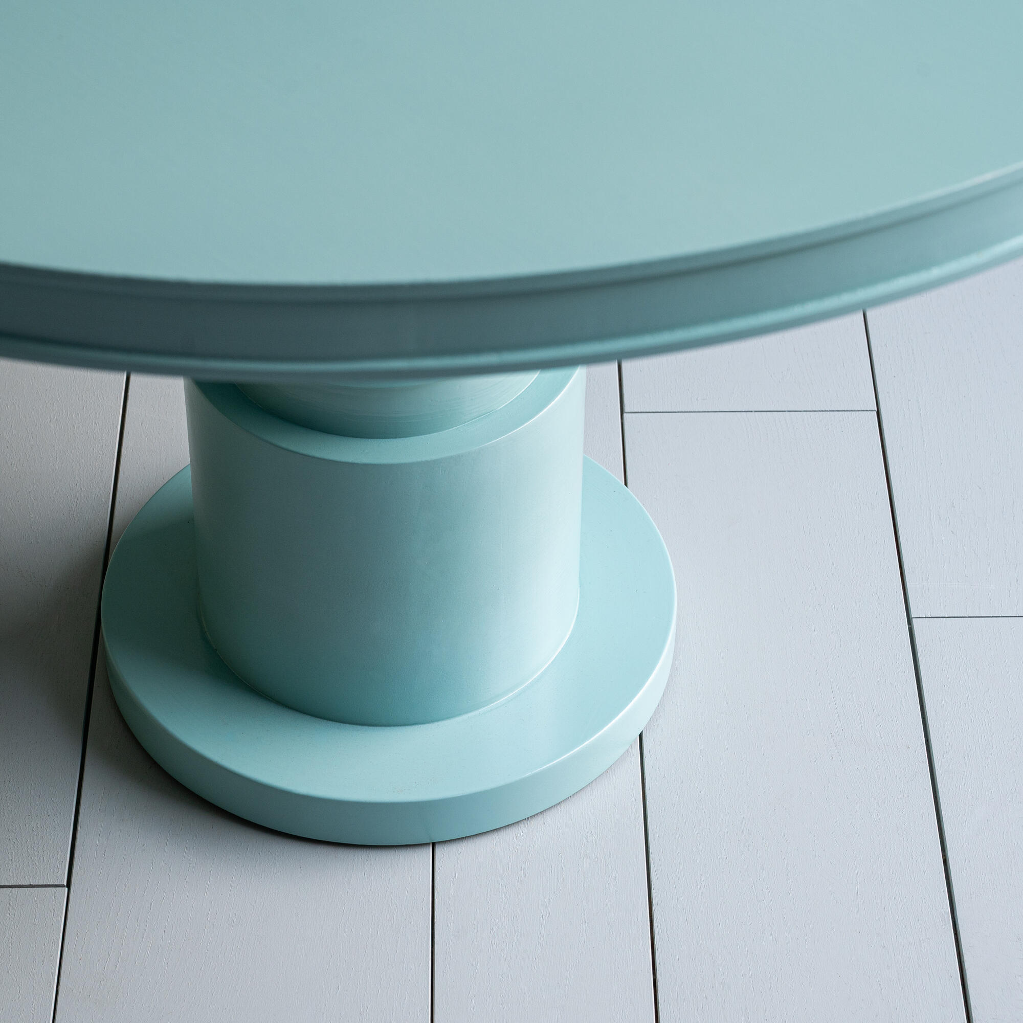  Raconteur Dining Table in Glacier Blue Base 