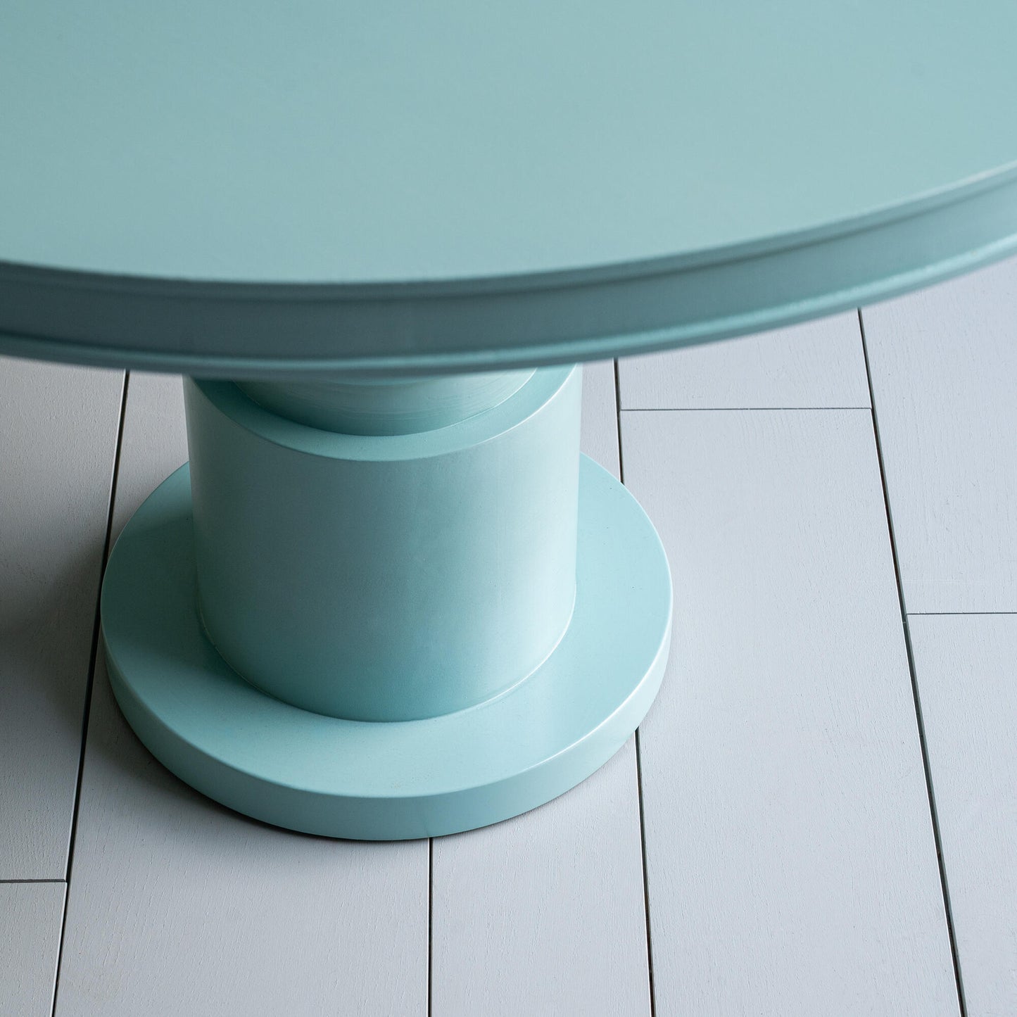 Raconteur Dining Table in Glacier Blue Base