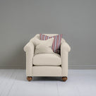 Dolittle Armchair in Laidback Linen Dove With Cushions- By NiX 