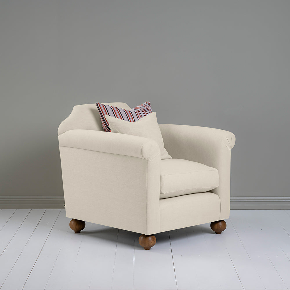  Dolittle Armchair in Laidback Linen Dove 