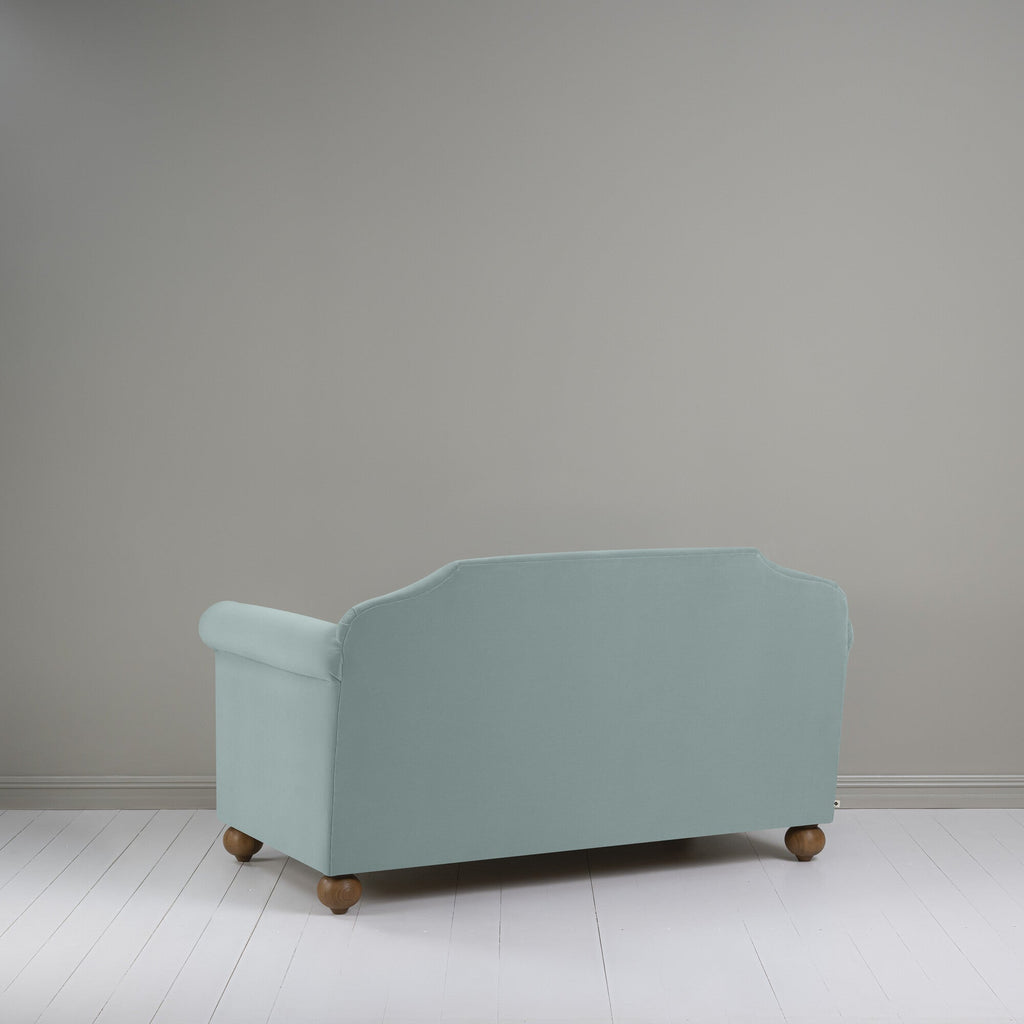  Dolittle 2 Seater Sofa in Intelligent Velvet Mineral Back View - NiX 