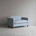 image of Dolittle 2 Seater Sofa in Slow Lane Cotton Linen, Blue