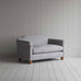 image of Dolittle 2 Seater Sofa in Ticking Cotton, Blue Brown