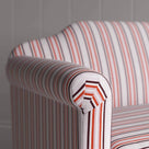  Dolittle in Slow Lane Cotton Linen, Berry, Arm Design Closeup - Nicola Harding 