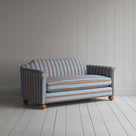  Dolittle 3 Seater Sofa in Regatta Cotton, Blue - Nicola Harding 