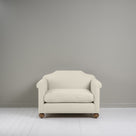  Dolittle Love Seat in Laidback Linen Dove Front-View - NiX 