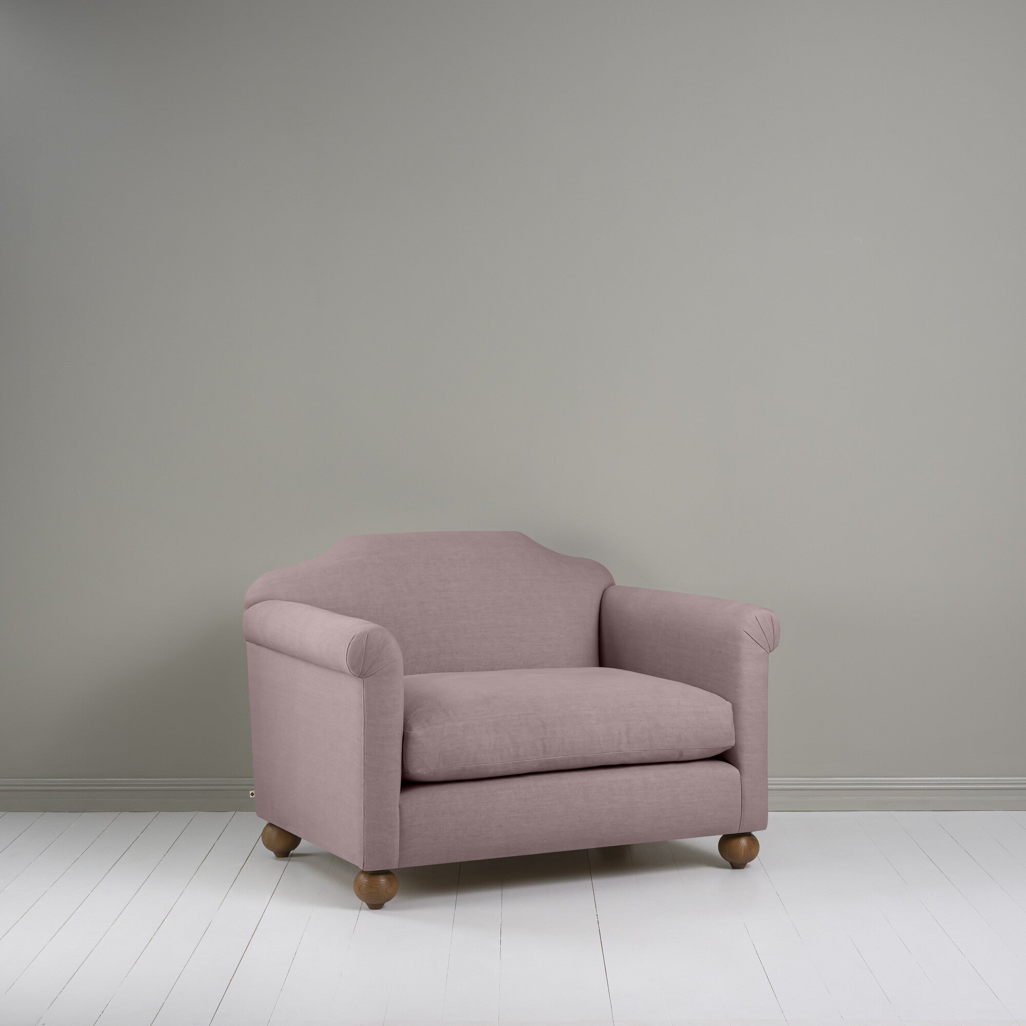  Dolittle Love Seat in Laidback Linen Heather 