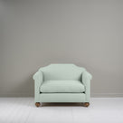  Front View of Dolittle Love Seat in Laidback Linen Sky - NiX 