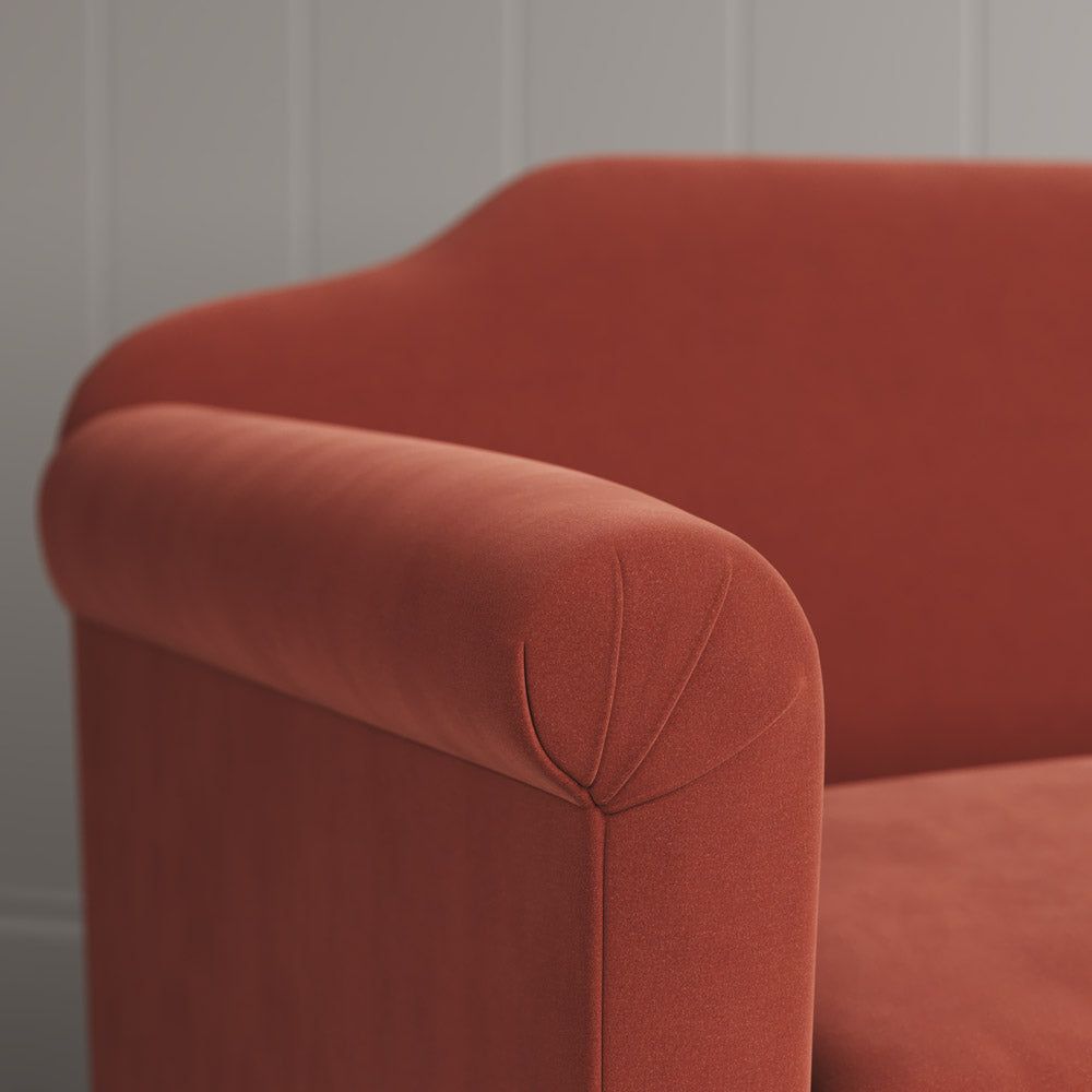  Dolittle 2 Seater Sofa in Intelligent Velvet Sienna 