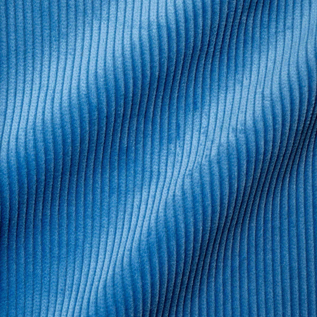  Heavy-weight Organic Cotton, Classic Corduroy Harbour Blue 