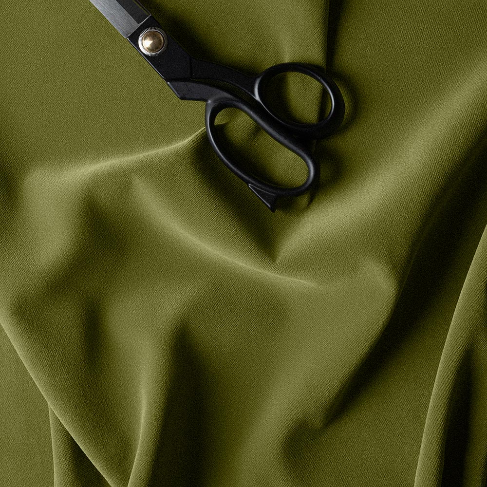 Intelligent Velvet, Lawn Fabric With Scissor - Nicola Harding